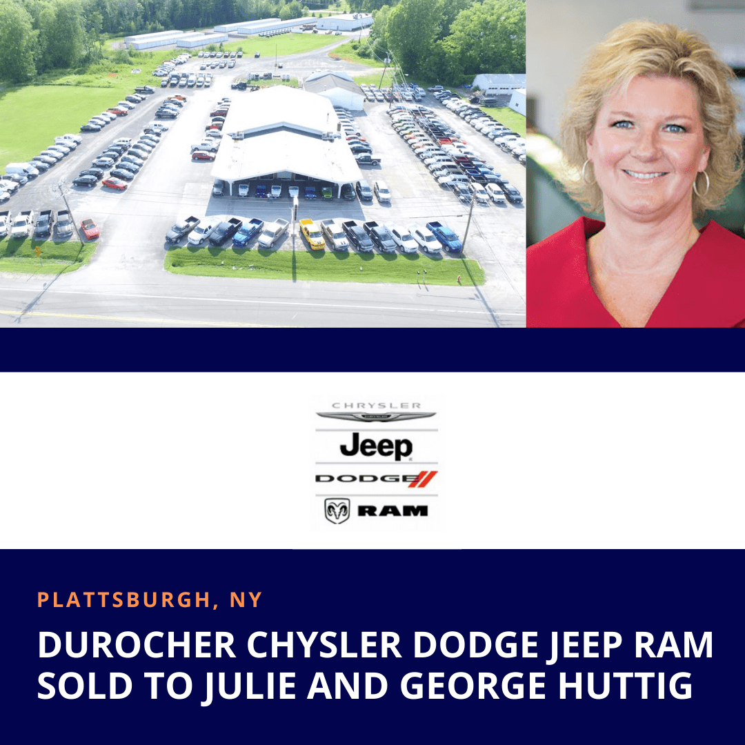 Huttig Group Acquires Durocher Chrysler Dodge Jeep Ram